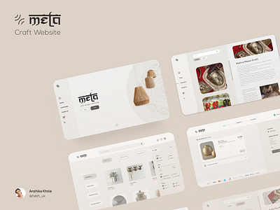 Mela - Craft Website animation craft design flat ui ui design uiux ux ux design web web design webdesign website website design website designer website designing website ui website ui design website ux website ux design