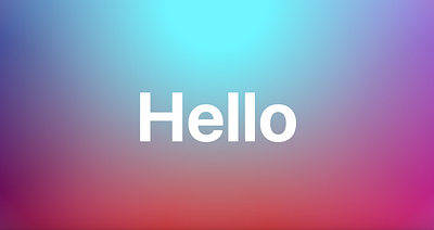 Hello color generative gradient gradient color jsx png