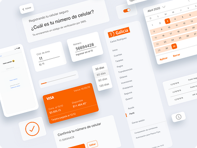 Brick Design System Galicia Bank analysis app atomic bank components credit card dashboad data design system elements financial fintech guide interface style ui uidesign ux web website