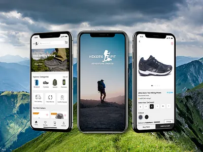 Hikers Pit-An e-commerce App for hikers — UI/UX Case Study case study casestudy ecommerce ecommerce app figma hikers medium medium article ui uidesign uiux user experience user inteface ux uxdesign