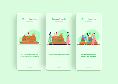 online vegetable shop // onboarding dailyui illustration interaction design ui ux ui design ui ux design uidesign user experience user experience design user interface user interface design ux design visual design