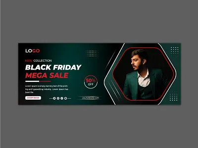 Mega sale facebook cover template design for business 2021 abstract ads background banner big brochure business cover creative facebook fashion instagram logo marketing natural network shopping social media template website