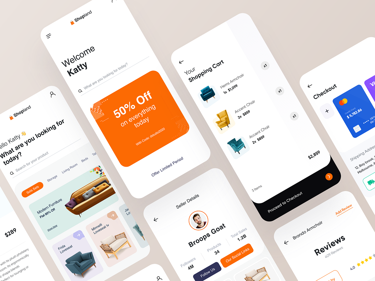 Ecommerce UI by Dstudio on Dribbble