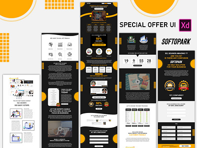 Special Offer UI 2020 adobe xd app branding clean clean design design figma illustration ui ui ux ui design ui design challenge ux web ui website template wordpress template