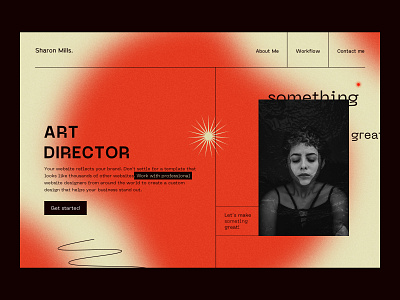 Sharon Mills - Personal Website 2020 adventure app art branding color design gradient graphic design personal project typography ui ux webdesign