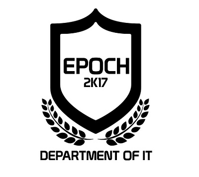 EPOCH 17 LOGO illustrator logo logo design