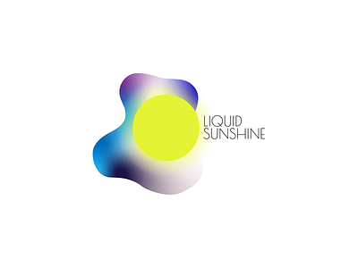 Unused Concept: Liquid Sunshine branding colorful colors design graphic design icon illustration logo typography vector work