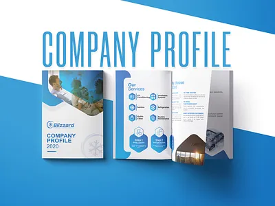 Company Profile design branding brochure brochure design brochure layout clean company design profile