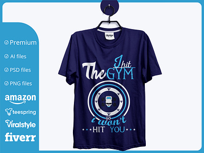 I hit The Gym so i want hit you branding creative t shirt design t shirt design t shirt design t shirt design ideas t shirt design template t shirt designer t shirt mockup typographi t shirt design typography