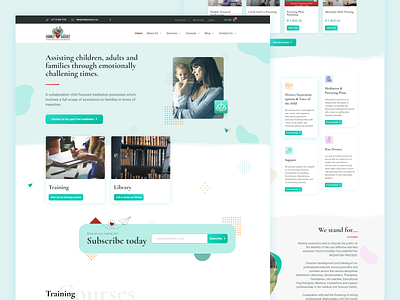 Family Assist Network - Figma and Elementor Pro attorney design ecommerce elearning family figma figmaafrica figmadesign green lawyer mediation ui woocommerce wordpress design wordpress development