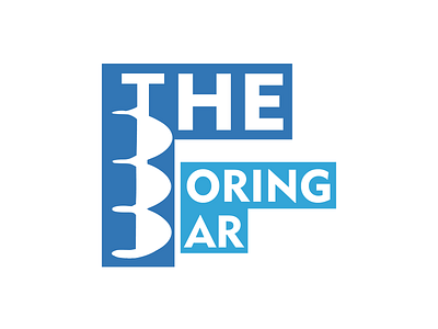 Unused Concept: The Boring Bar branding concept design graphic design icon logo typography vector work