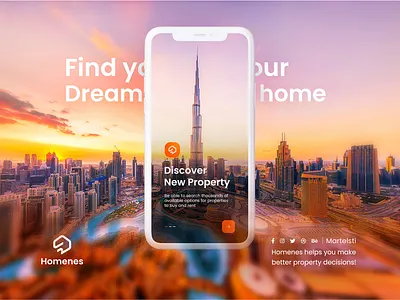 Homenes app brand brand identity branding design dubai logo ui uidesign ux ux design web