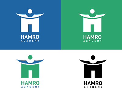 Logo and visual identity design for 'Hamro Academy' branding creative agency design designer graphicdesign growinnova hamro academy identity logo logo and branding logodesign logomark nepal nepali design vector vector logo vector logomark design visual visual identity