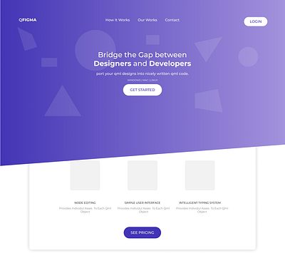 landing page