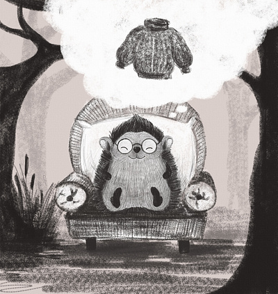 Hedgehog Aiden artwork bookillustration children book illustration design digitalart forest illustration illustrator kids illustration picturebook