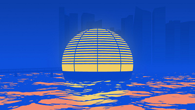 Apple Marina Bay Sands after effects apple store cinema 4d illustration marina bay sands singapore