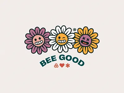 BEE BOUNTIFUL bee bees dead emotions flowers good happy heart home honeycomb joy kindness optimism shy together wink