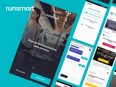 running app app app design development running