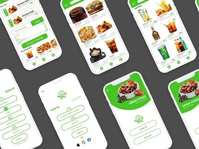 Food Delivery UI Design app app design apple apps branding food food app food app design food app ui food ux ios app design ui ui design uidesign uiux uxdesign uxui webdesign website design