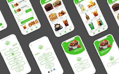 Food Delivery UI Design app app design apple apps branding food food app food app design food app ui food ux ios app design ui ui design uidesign uiux uxdesign uxui webdesign website design