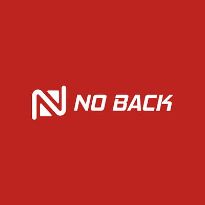 No Back Cycling Logo Design branding graphic design logo red sports