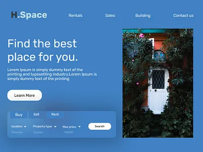 Home Rent/Buy/sell uidesign