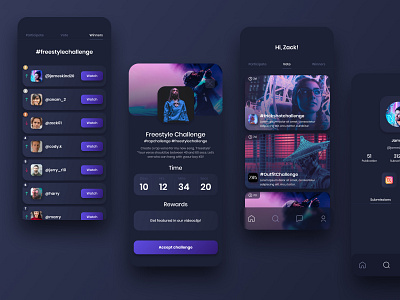 Challenge platform app challenge design interface interfacedesign ios ios app mobile mobile app mobile ui mobiledesign platform ui uidesign ux