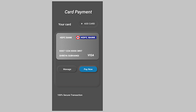 Credit Card Checkout Page app checkout page dailyuichallenge ui ux