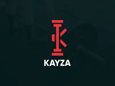 KAYZA Gym Logo brand identity business logo colorful logo fitness fitness app fitness logo flat logo graphic graphic design gym gym app gym logo health health app health logo logo logo design minimalist logo modern logo monogram logo