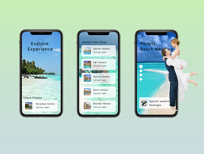 Tourist App animation app art design graphic design illustration logo typography ui ux