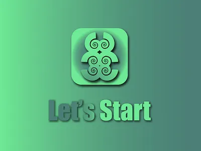 App icon Logo Design concept 1 । Abu Sayed abstract app art branding clean design flat graphic design icon illustration illustrator letter lettering logo minimal typography ui ux vector web