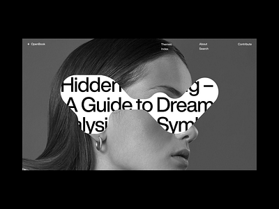 Dream Guide I - Design Exploration art direction branding concept design dreams exploration figma guide helvetica index layout minimal shapes styletile symbols typography ui web website