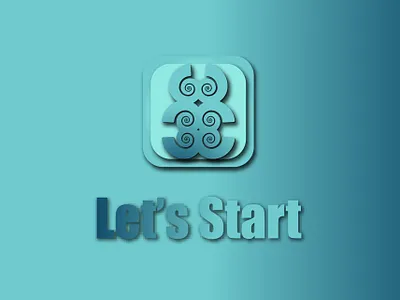 App icon Logo Design concept 2 । Abu Sayed abstract app art branding clean design flat graphic design icon illustration illustrator letter lettering logo minimal typography ui ux vector web