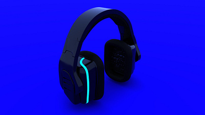 fx headphones 3D 3d 3d animation headphones