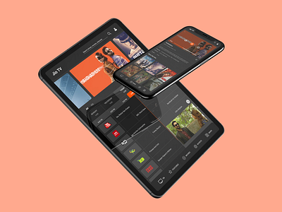 Jio TV - Video Player | Minimizer adobe xd app clean design dribbble invite druhin flat interaction jio minimal minimize mobile movie netflix schedule streaming tablet design tv ui ux