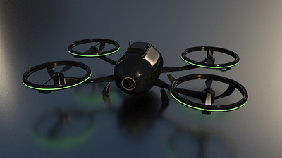 Drone with Camera 3d 3d animation