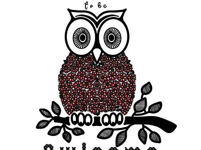 Owl illustration animal art animal illustration digital art digital painting digital print graphic art graphic design graphics illustration typography