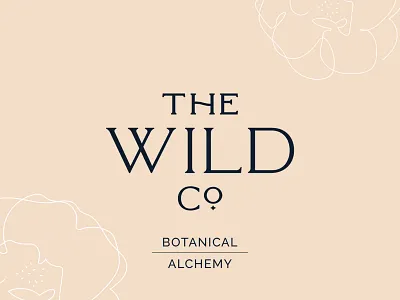 THE WILD Co. Logo Design boho boho design brand identity branding flower graphic design logo logo inspiration logodesign minimalist logo visual identity wellness brand