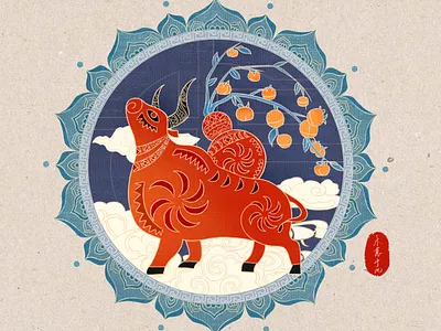 Zodiac illustration design illustration twelve chinese zodiac signs