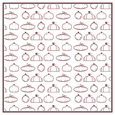 pumpkin pattern adobe design illustration pattern vector