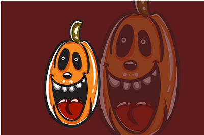 Pumpkin Monster Character 2 04 anime art artwork cartoon character characterdesign cute design fortune funny halloween illustration illustration art kawaii magic monster mystic occult pumpkin vector