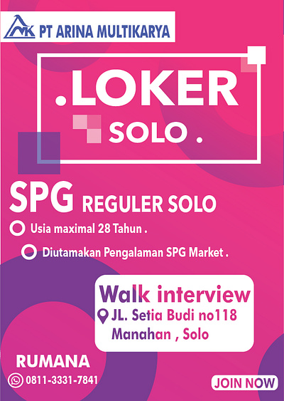 job's flyer design flayer