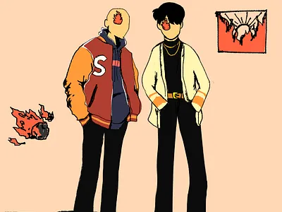 boi bois artwork digitalart illustration