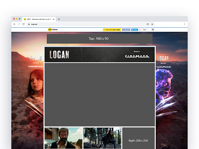 Logan advertising montaje photoshop skin