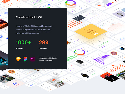 Constructor UI Kit adobe xd download figma interface sketch templates ui kit ux web