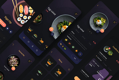 Food Delivery Mobile App app design mobile app design mobile design mobile ui mobile ui design ui ux design ui design ui ux uiux design ux design