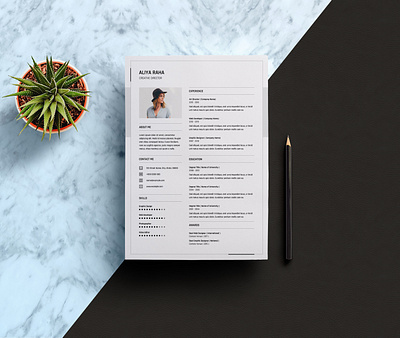 Clean Resume clean clean resume creative resume curriculum vitae cv cv template download free modern modern resume professional resume resume cv resume template template