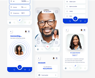 Telemedicine App UI app apple design health mobile telemedicine