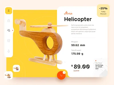 Product Page | Ecommerce basket design interface page product shop sketch ui ux web web design