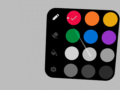 Toolbar [VR 3D Editor] 3d 3d animation animation color palette editor interaction design madewithunity microinteractions oculus quest pet project prototyping toolbar tools unity3d virtual reality vr vr design vr development xr